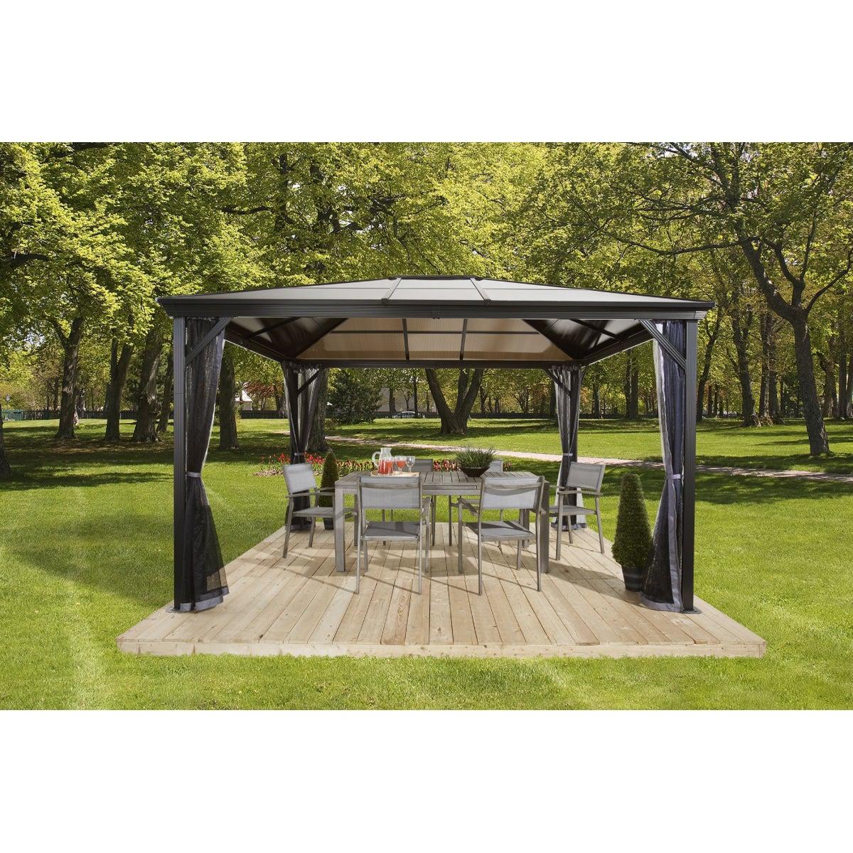 Sojag Verona Gazebo 10 x 12 ft - Delightful Yard