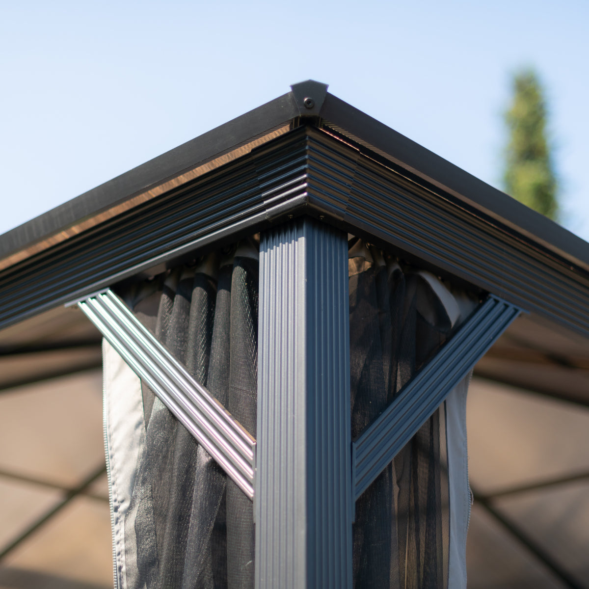 Verona Aluminum Gazebo 10 x 12 ft | Sojag-Delightful Yard