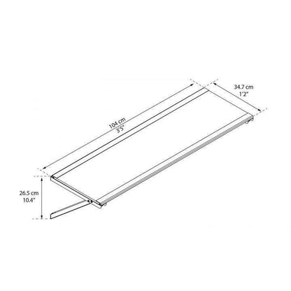 Yukon Shed Shelf Kit | Palram-Canopia - Delightful Yard